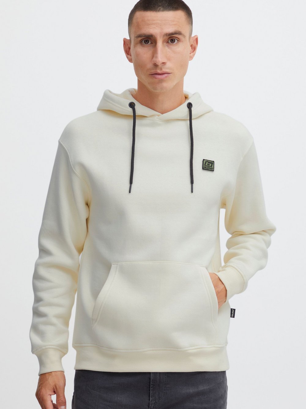 BLEND Hoodie Herren Baumwolle beige, XXL