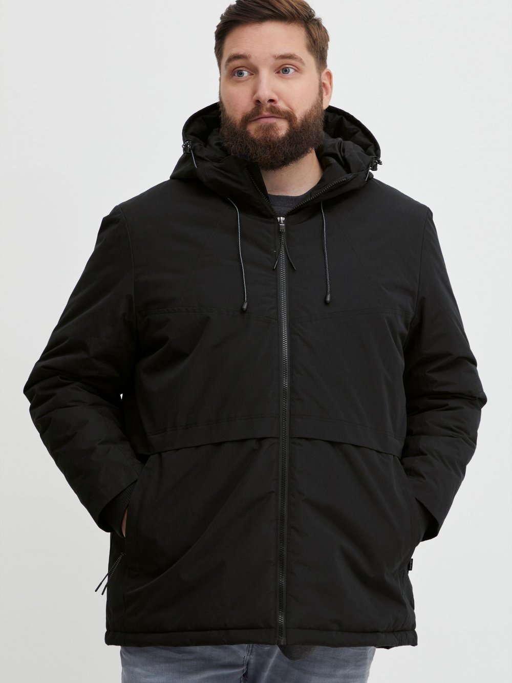 BLEND Kurzjacke Herren schwarz, XXXL