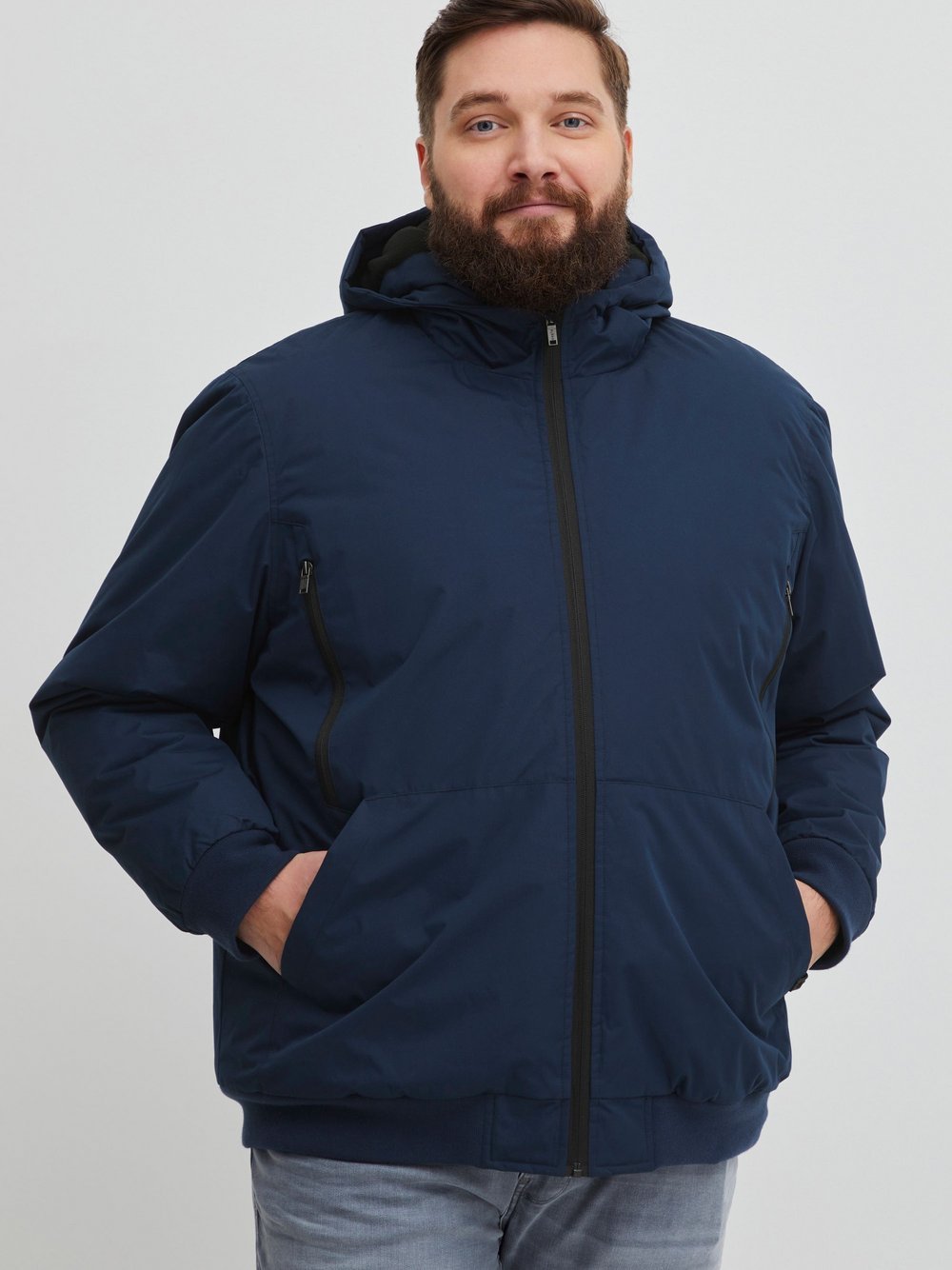 BLEND Kurzjacke Herren blau, 6XL