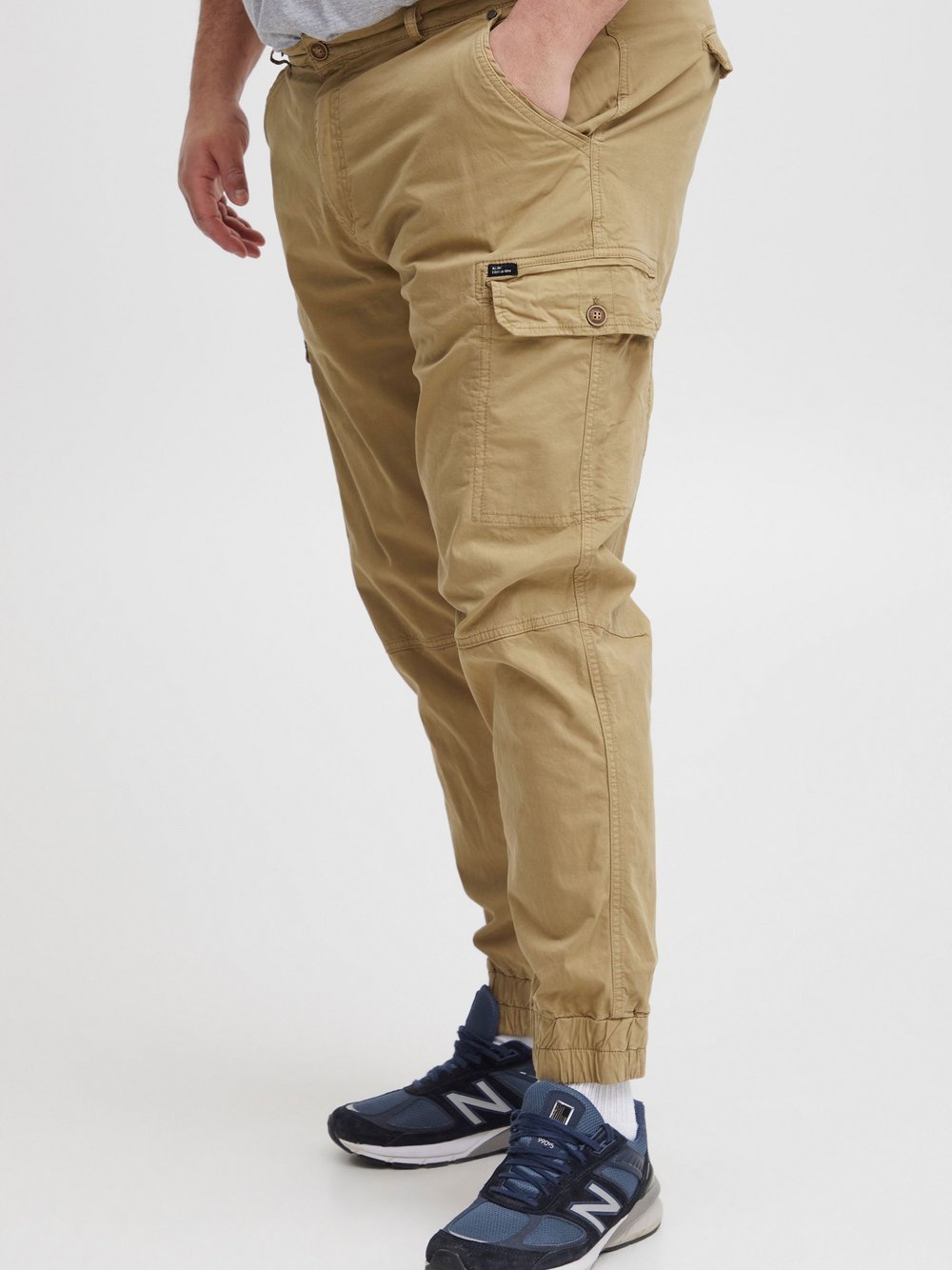 BLEND Cargohose Herren Baumwolle braun, 46-32