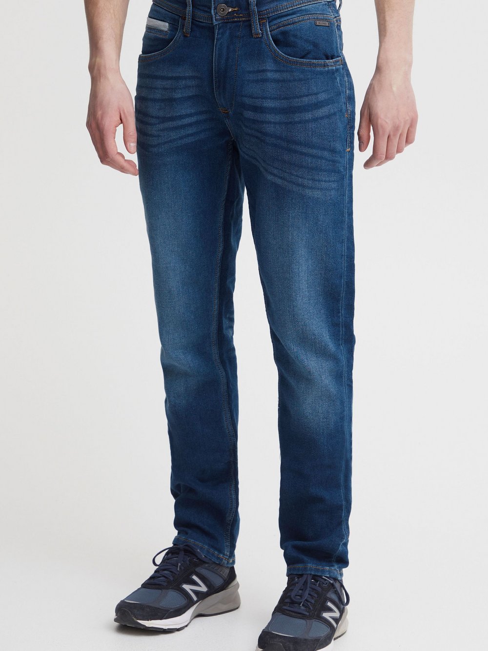 BLEND 5-Pocket-Jeans Herren Baumwolle blau, 28-32