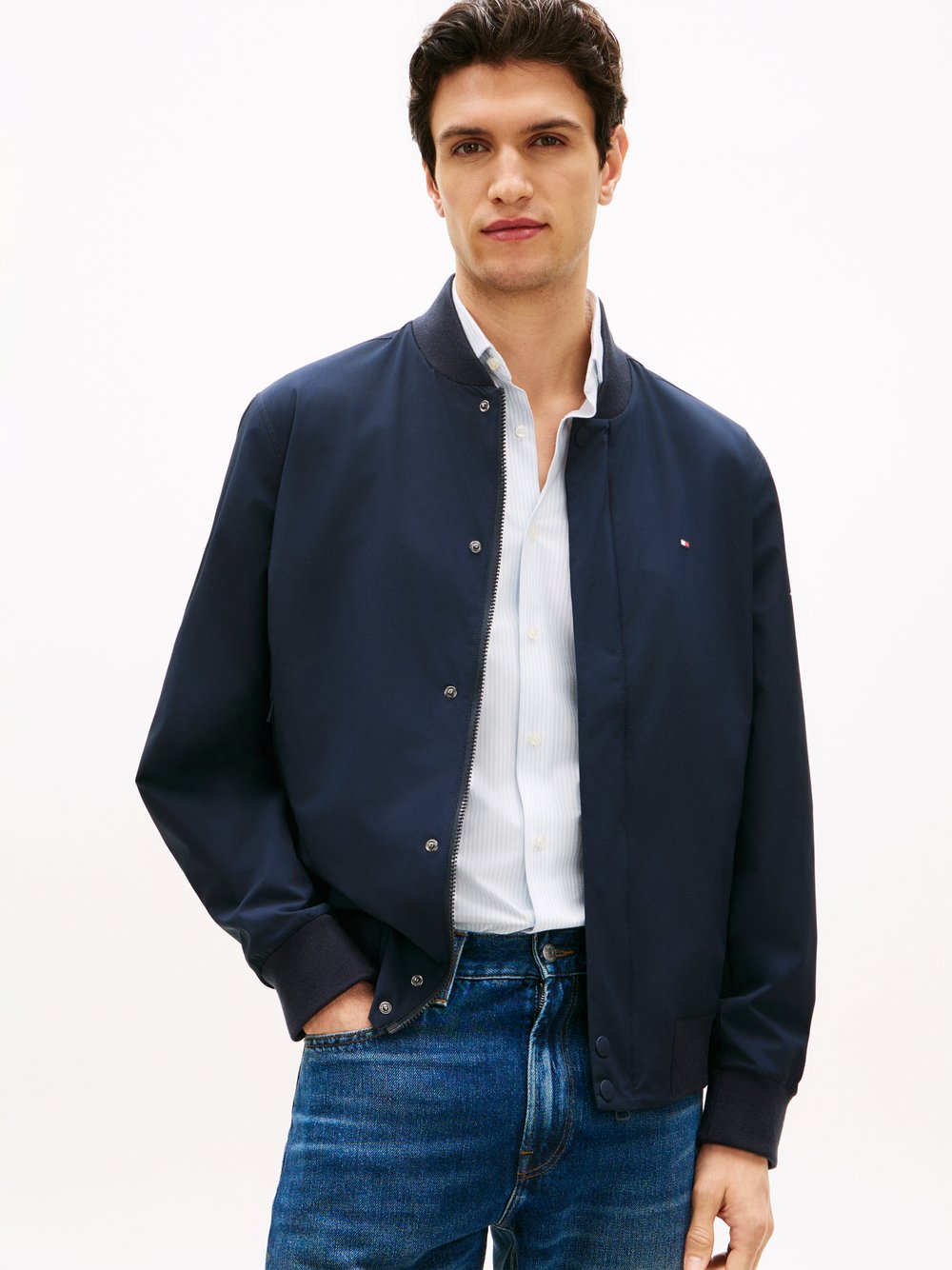 Thumbnail - Tommy Hilfiger Blouson Herren blau, S