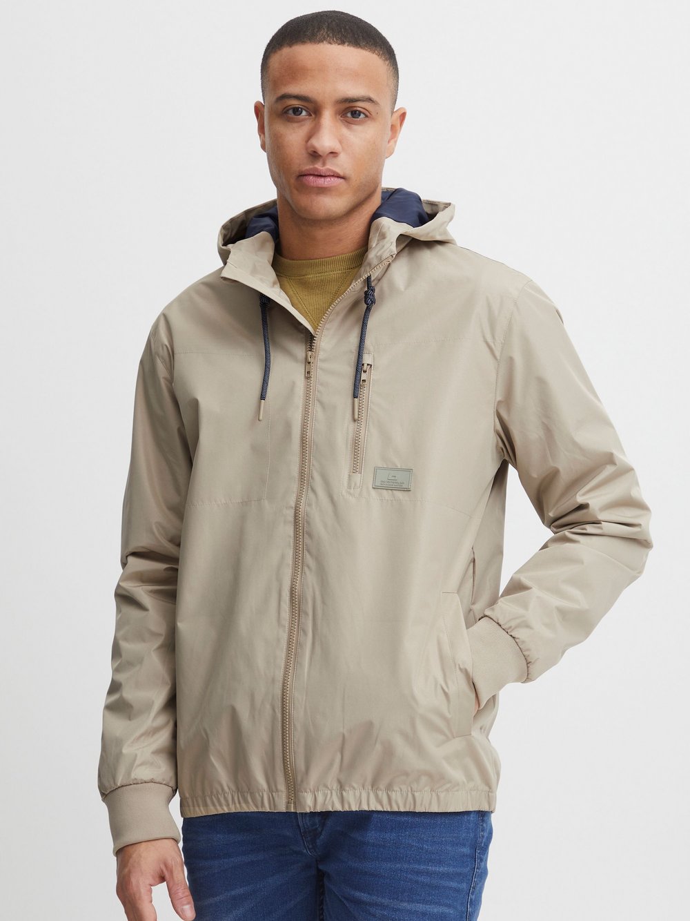 BLEND Windbreaker Herren beige, XL