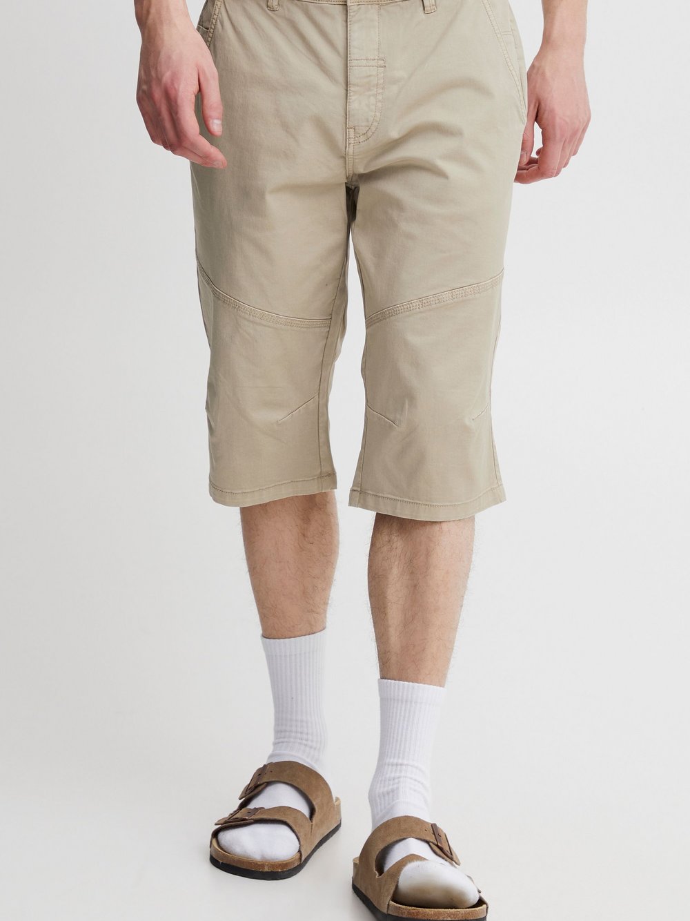 BLEND Bermudas Herren Baumwolle beige, XXL