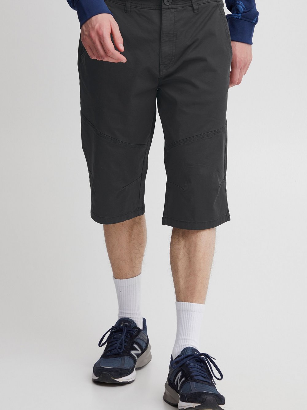 BLEND Bermudas Herren Baumwolle schwarz, XXL