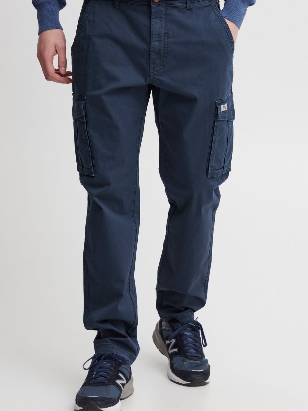 BLEND Cargohose Herren Baumwolle blau, 36-30