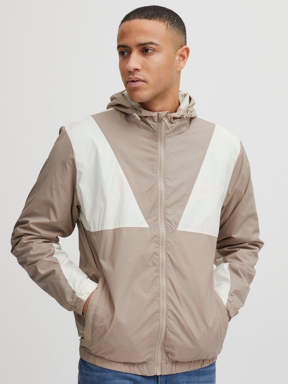 BLEND Regenjacke Herren beige, XXL