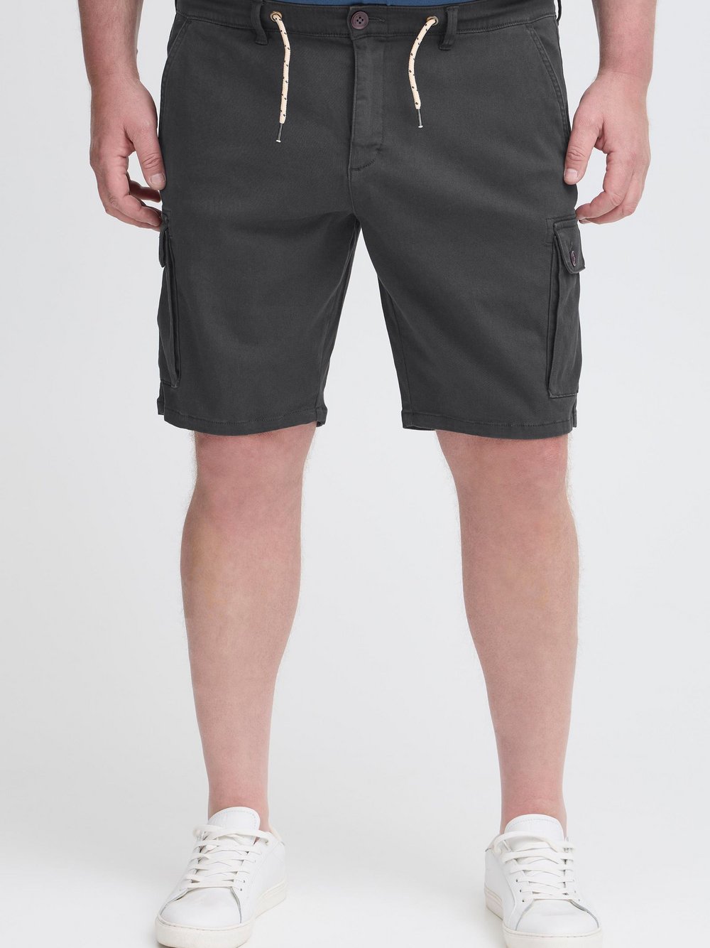 BLEND Cargoshorts Herren Baumwolle grau, 4XL