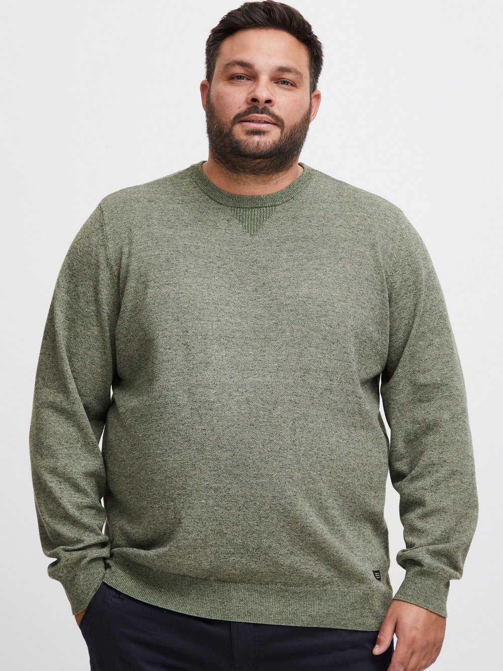 BLEND Sweatshirt Herren grün, 5XL