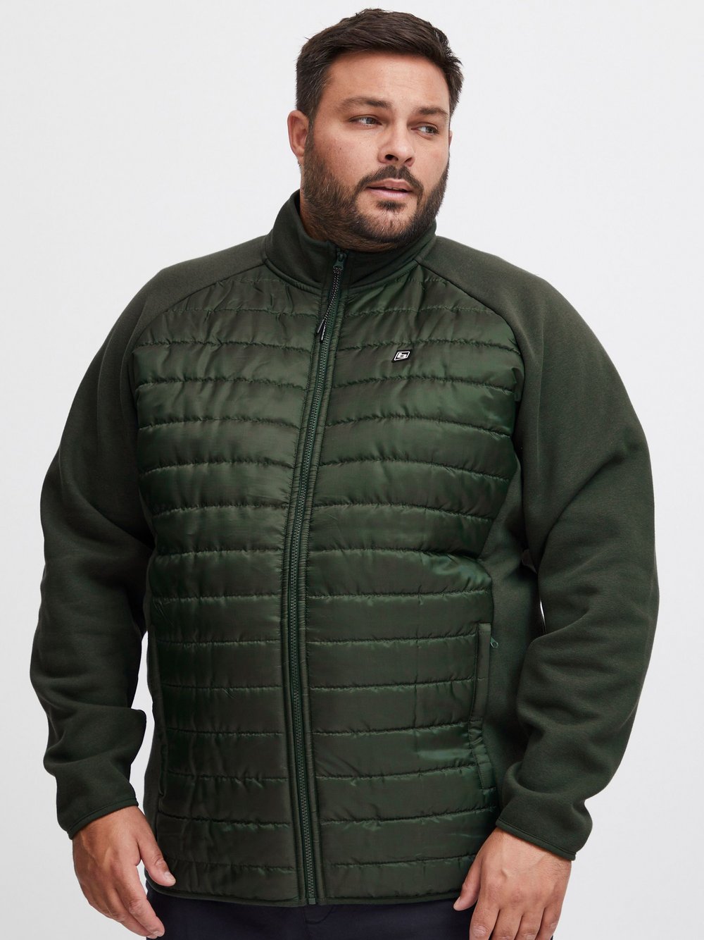 BLEND Kurzjacke Herren Baumwolle grün, XXXL