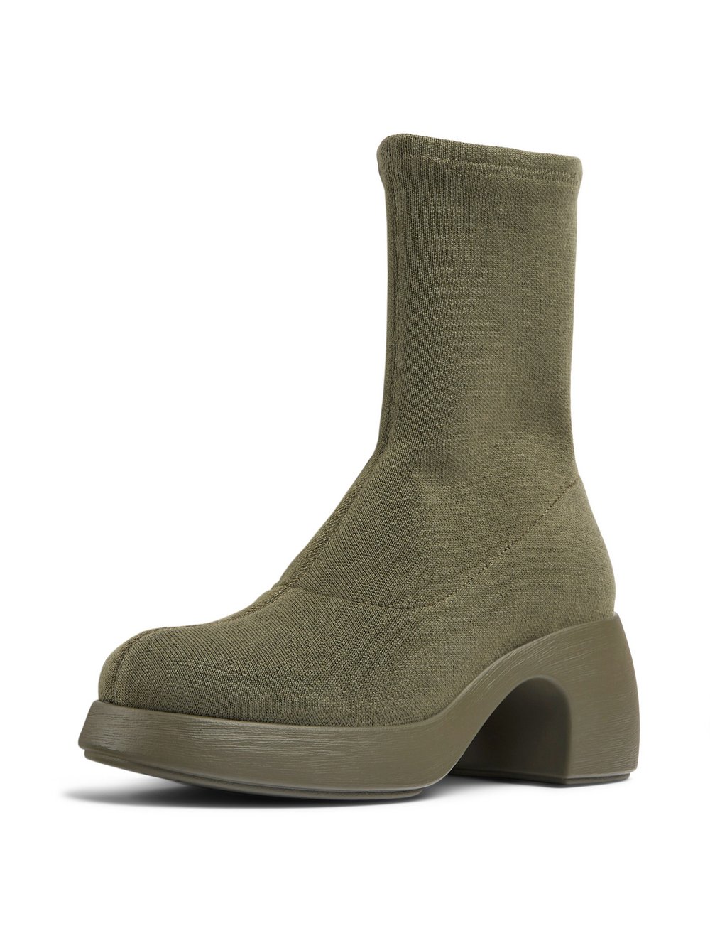 Camper Stiefeletten Damen grün, 37