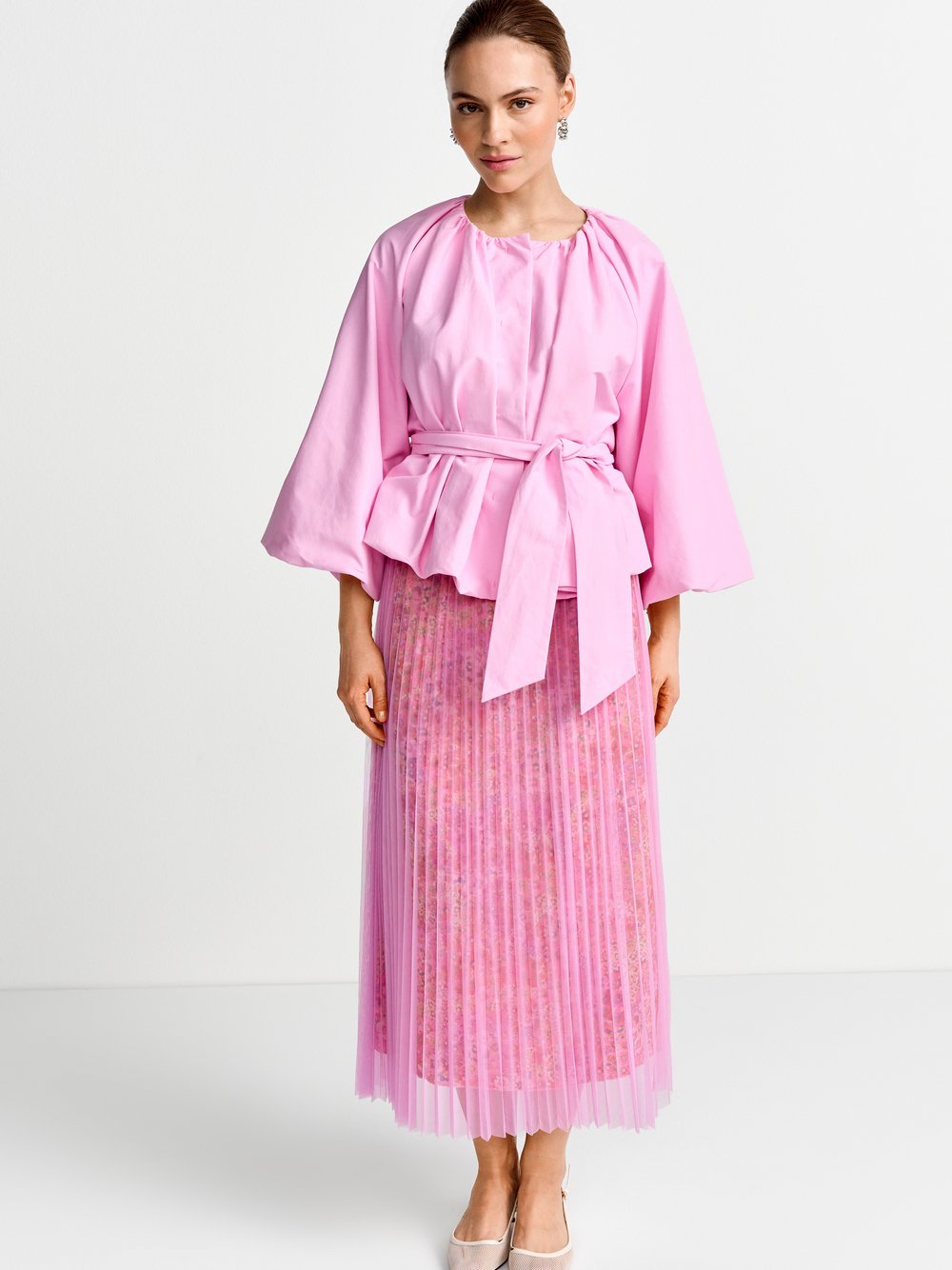 Thumbnail - Rich & Royal Kurzblazer Damen Baumwolle rosa, 36