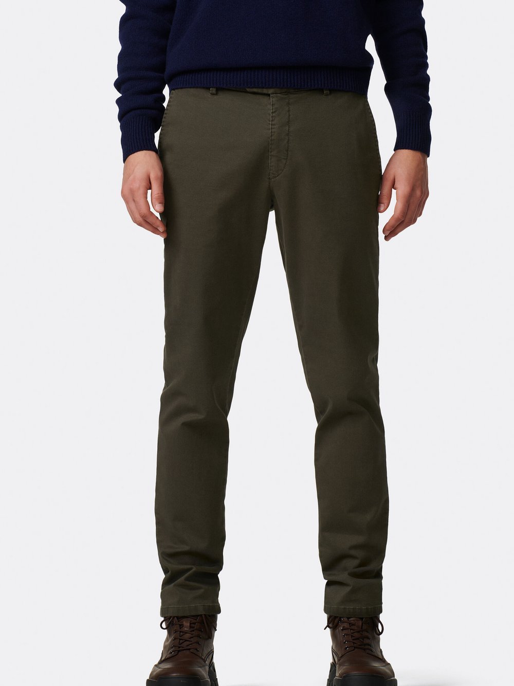 MMX Chino-Hose Herren Baumwolle grün, 38-32