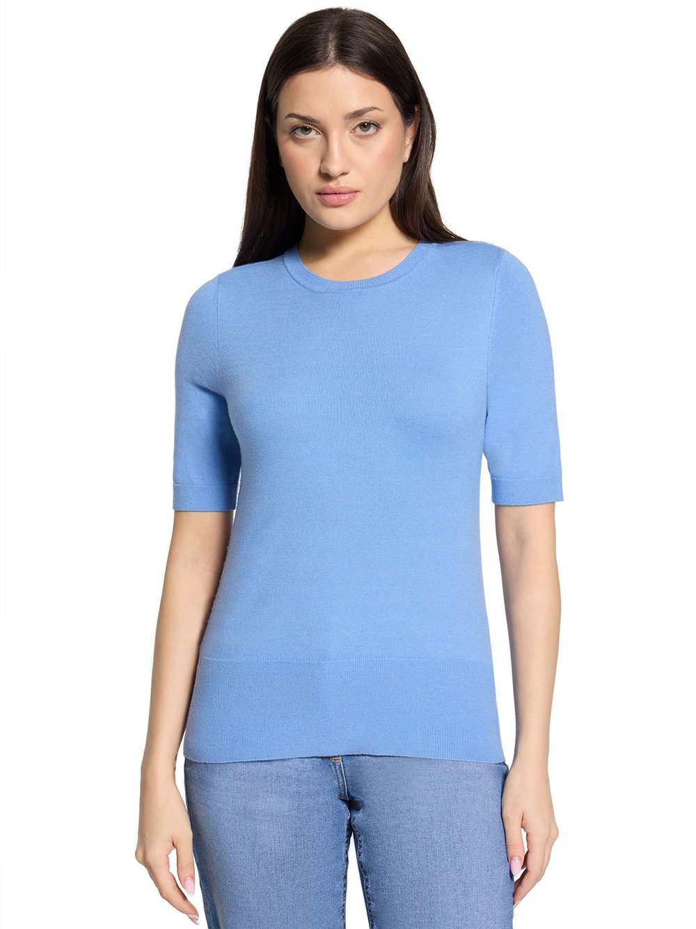 Betty Barclay Strickshirt Damen Viskose blau, 42