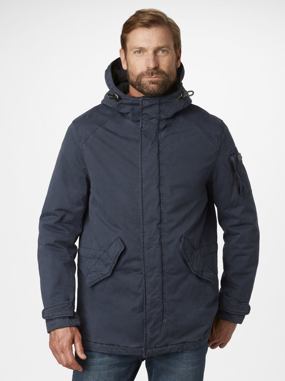 Redpoint Parka Herren Baumwolle blau, M