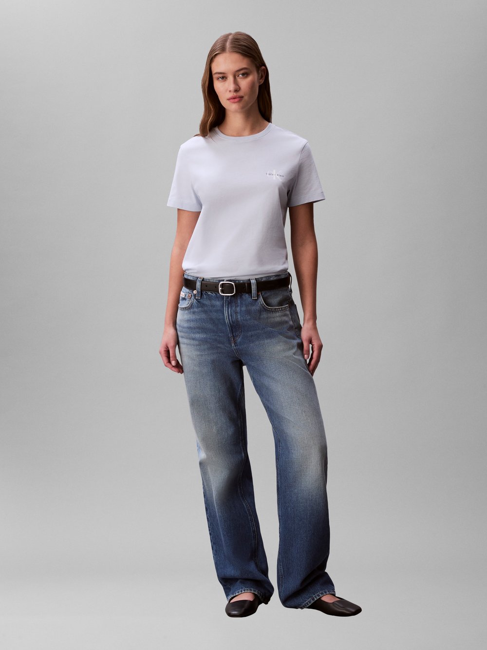 Calvin Klein Jeans T-Shirt Damen Baumwolle mehrfarbig, M
