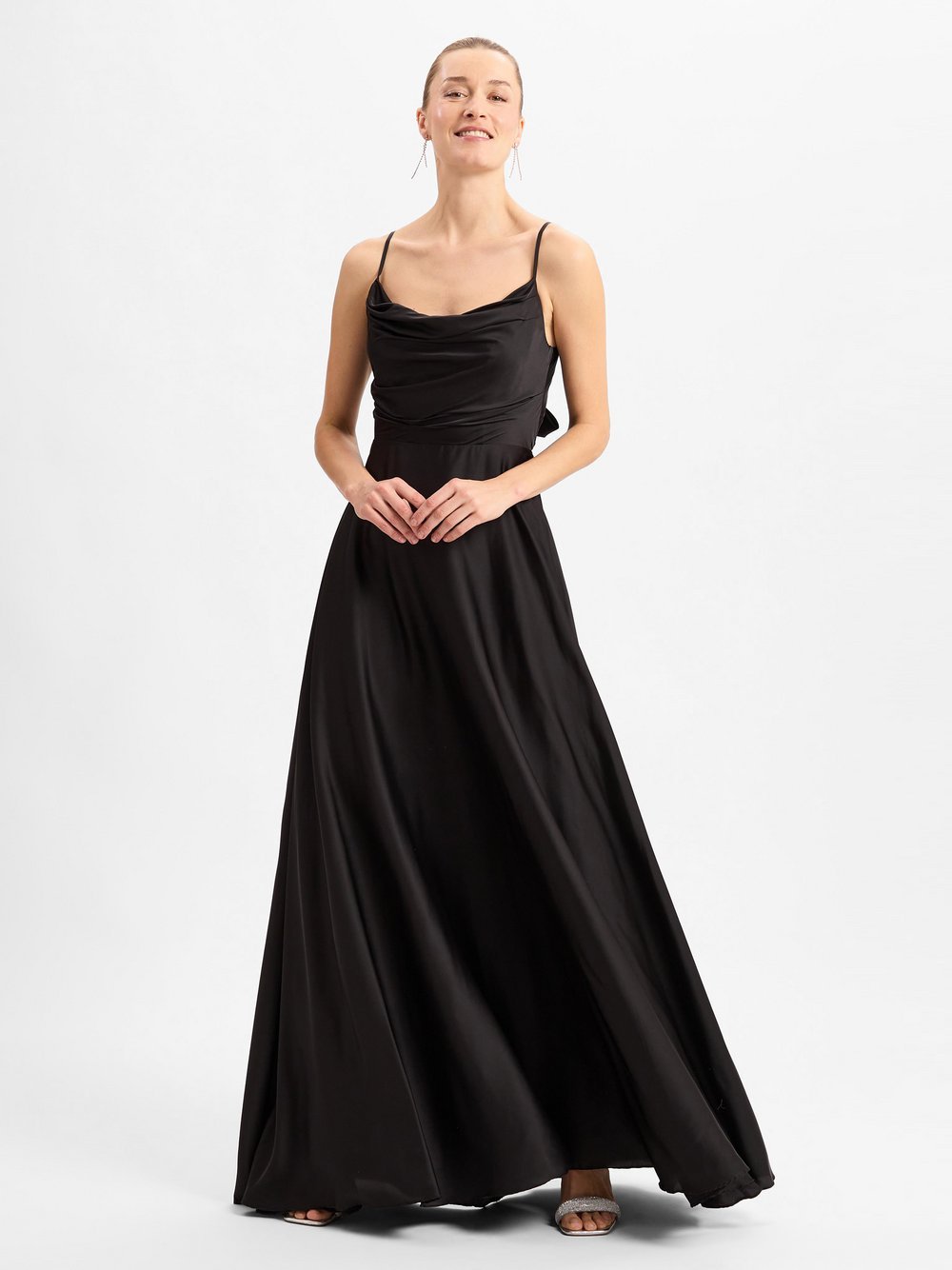 Marie Lund Abendkleid Damen schwarz, 32