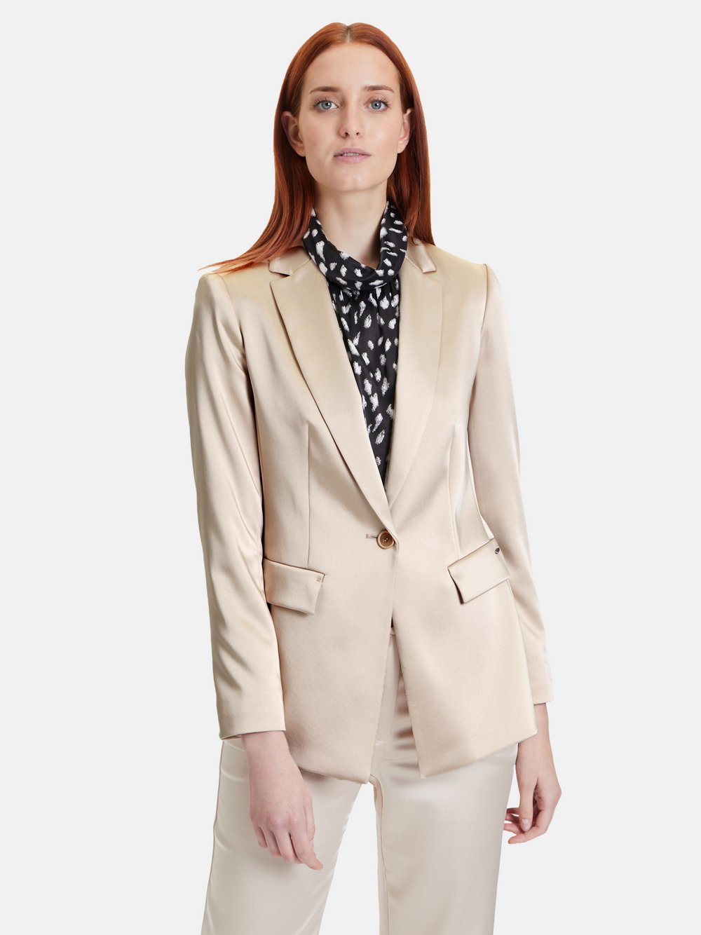 Betty & Co Businessblazer Damen beige, 40