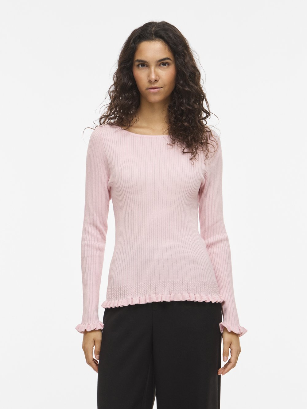 Vila Strickshirt Damen rosa, S