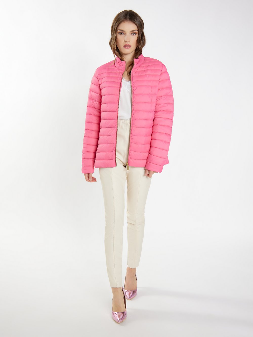 Faina Leichte Steppjacke Damen rosa, S