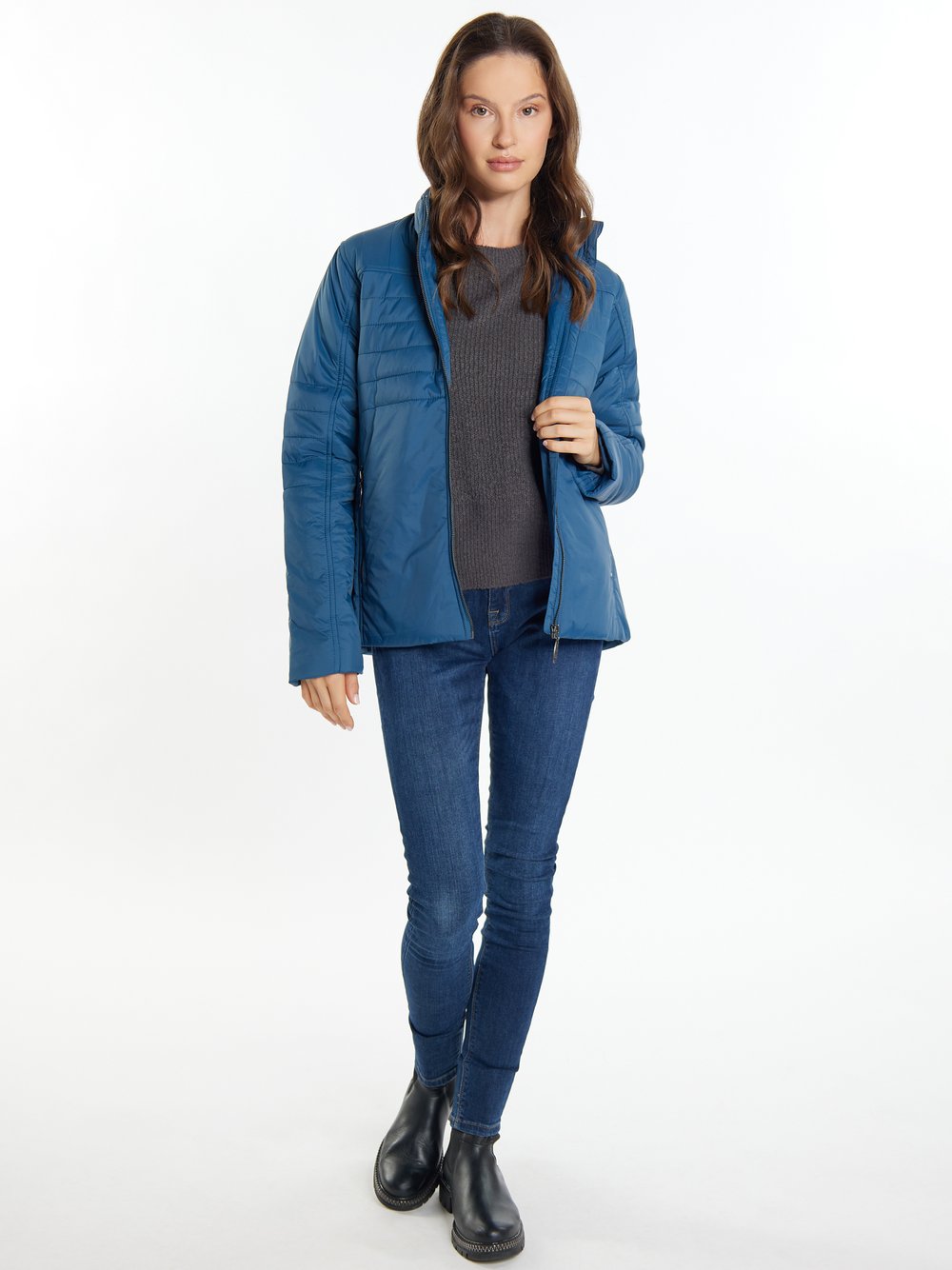 Usha Leichte Steppjacke Damen blau, S