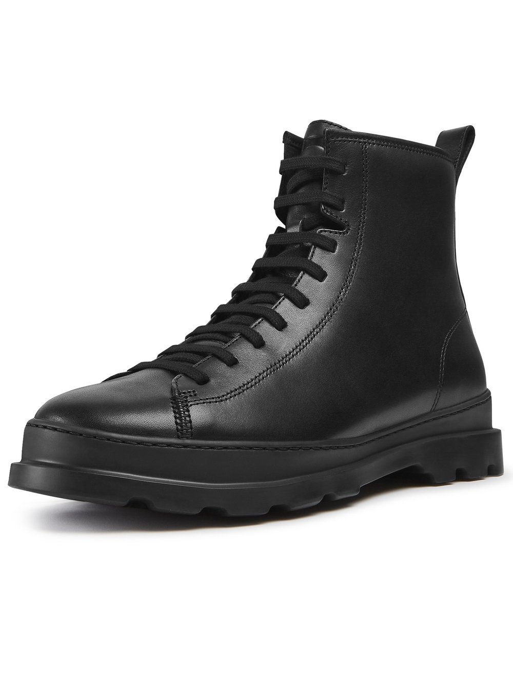 Camper Stiefeletten Herren Leder schwarz, 39