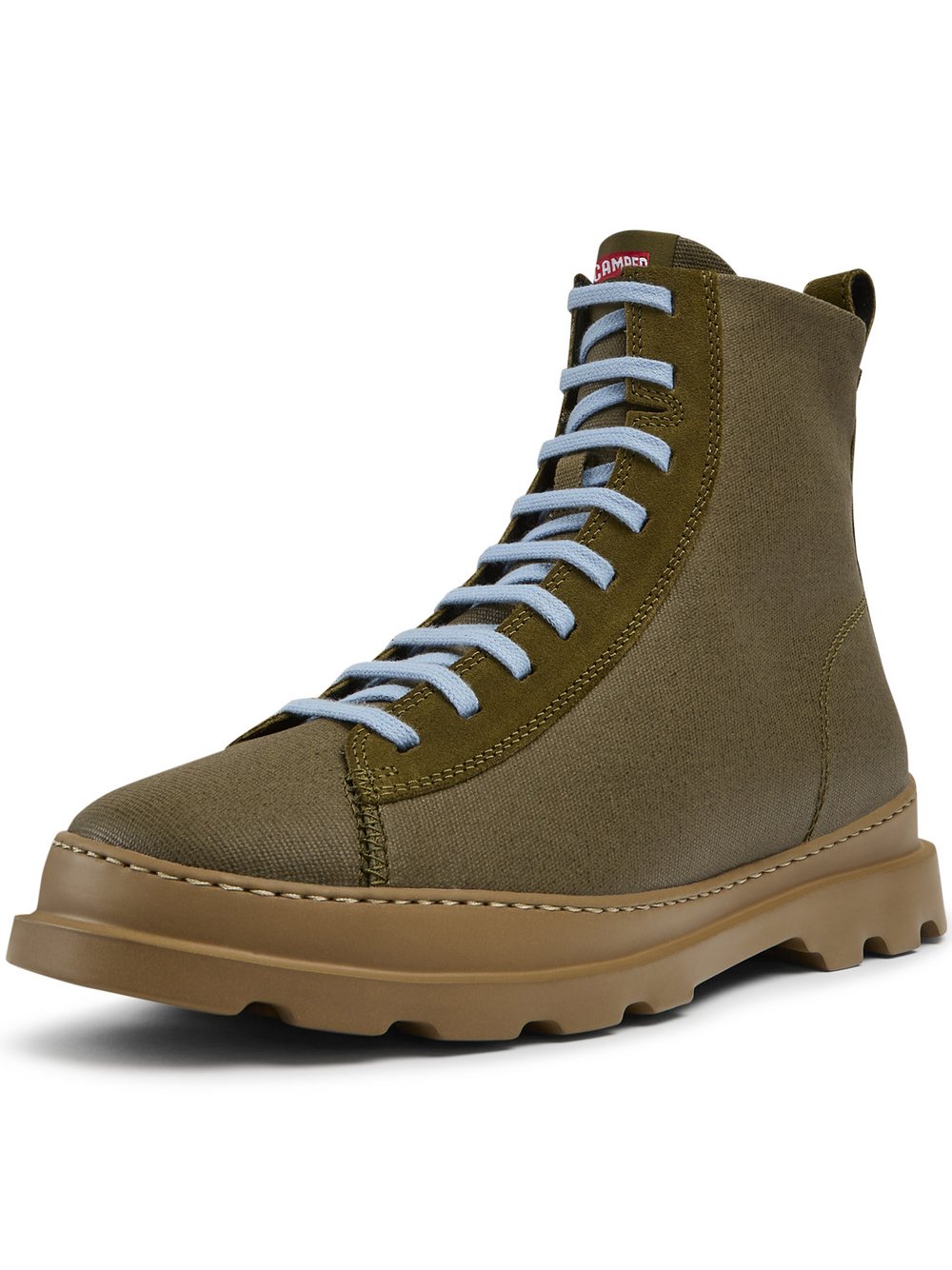 Camper Stiefeletten Herren Baumwolle grün, 39