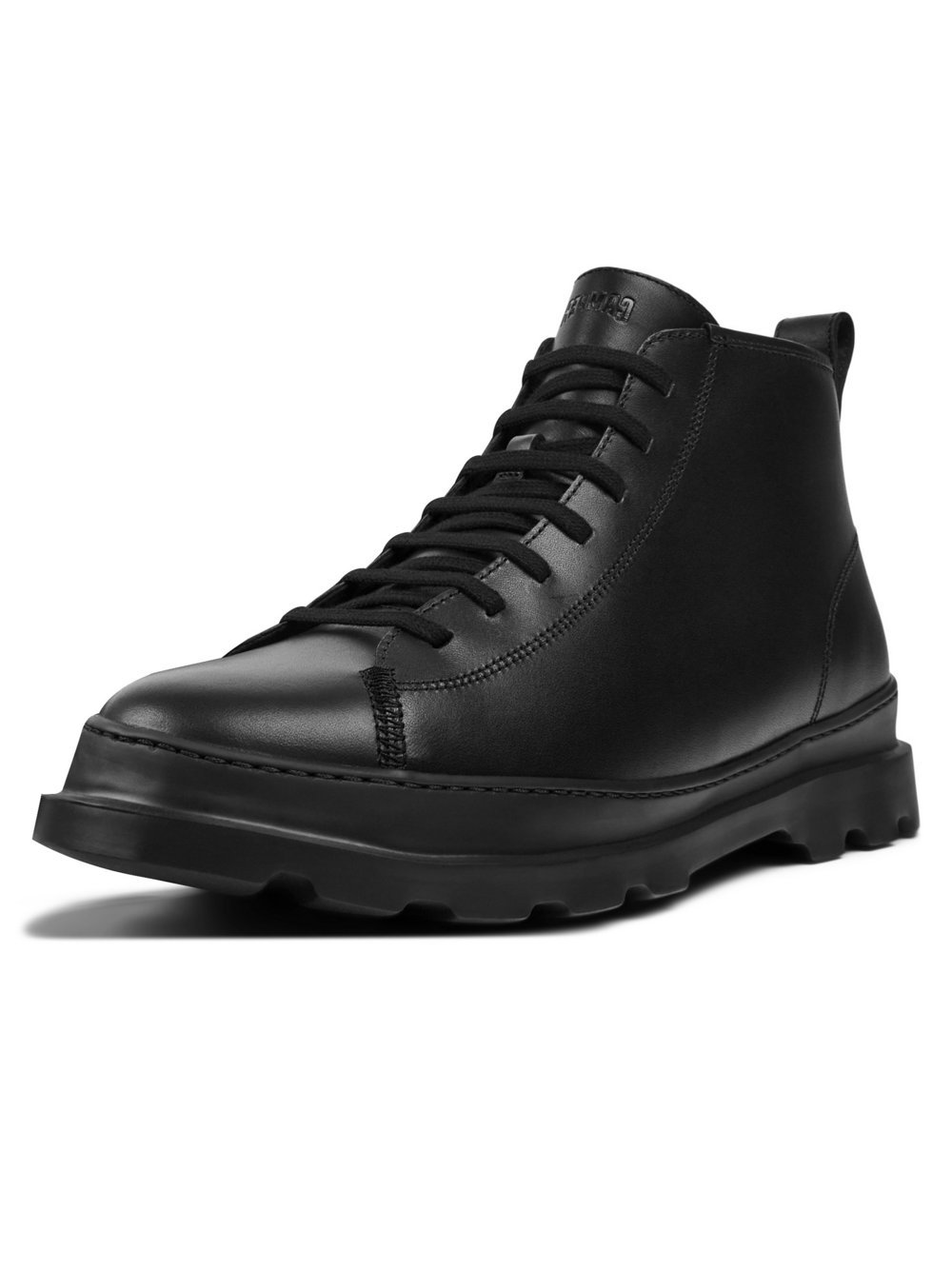 Camper Stiefeletten Herren Leder schwarz, 45