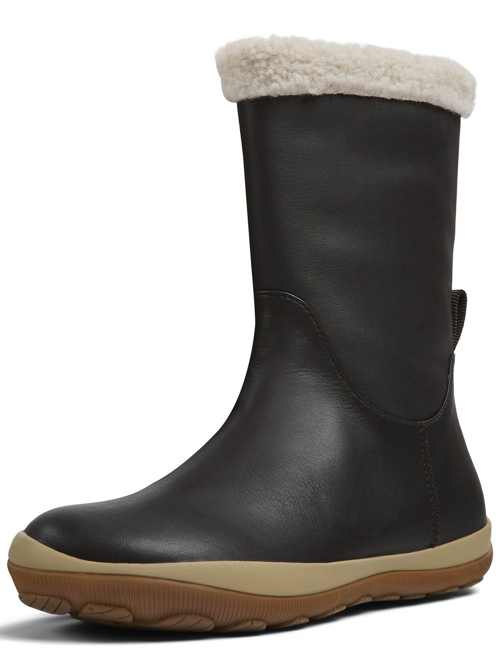 Camper Stiefeletten Damen Leder braun, 37