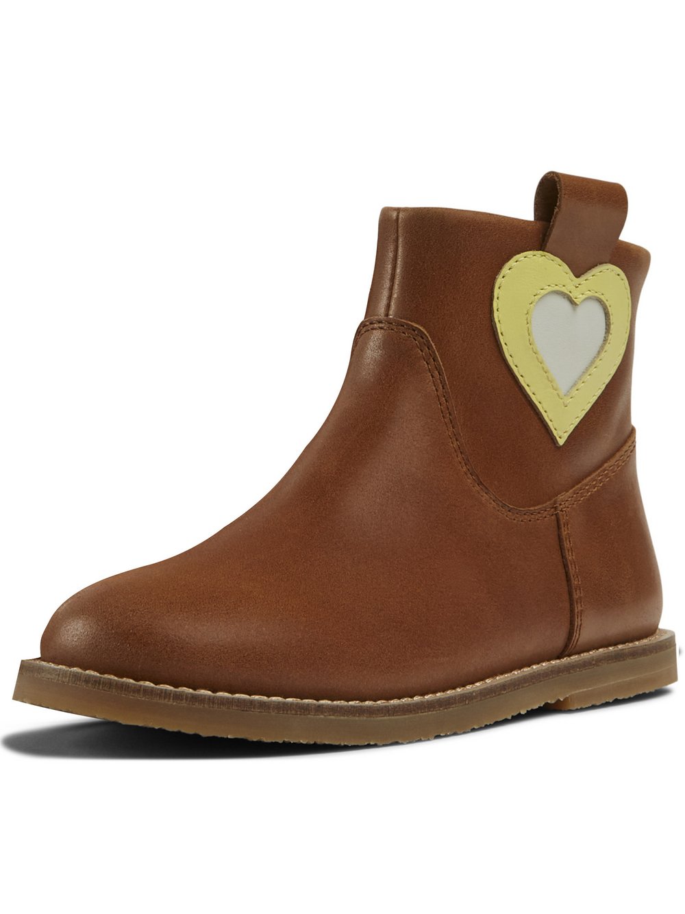 Camper Stiefeletten Kinder Leder braun, 31