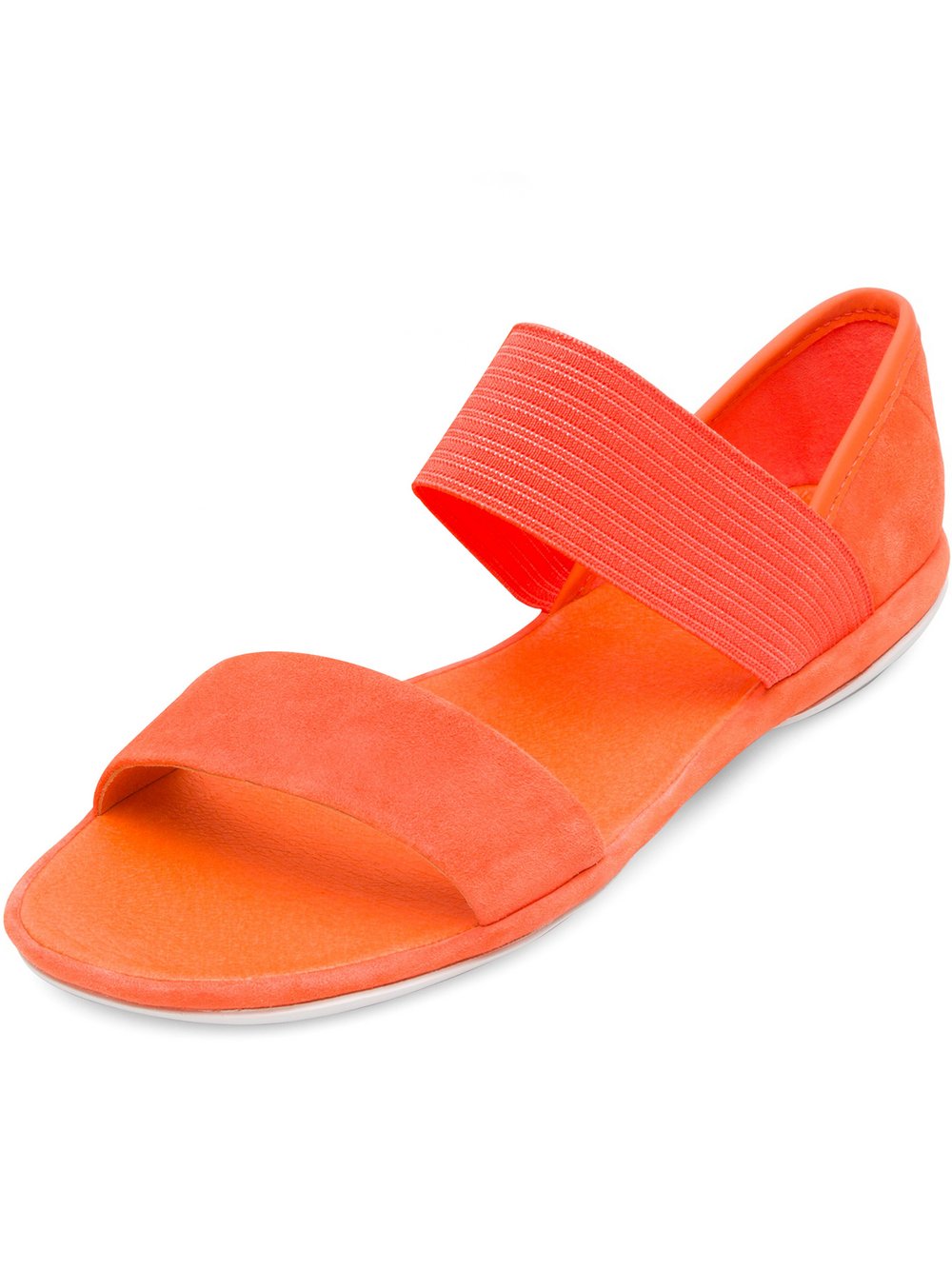 Camper Riemchensandalen Damen Leder orange, 36