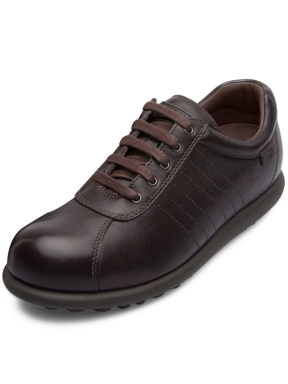 Camper Schnürschuhe Damen Leder braun, 36