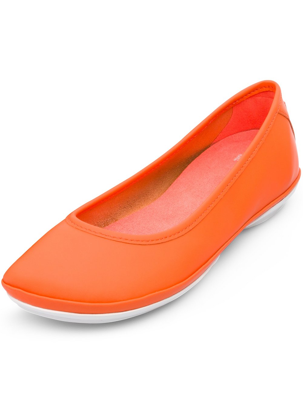 Camper Ballerinas Damen Leder orange, 36