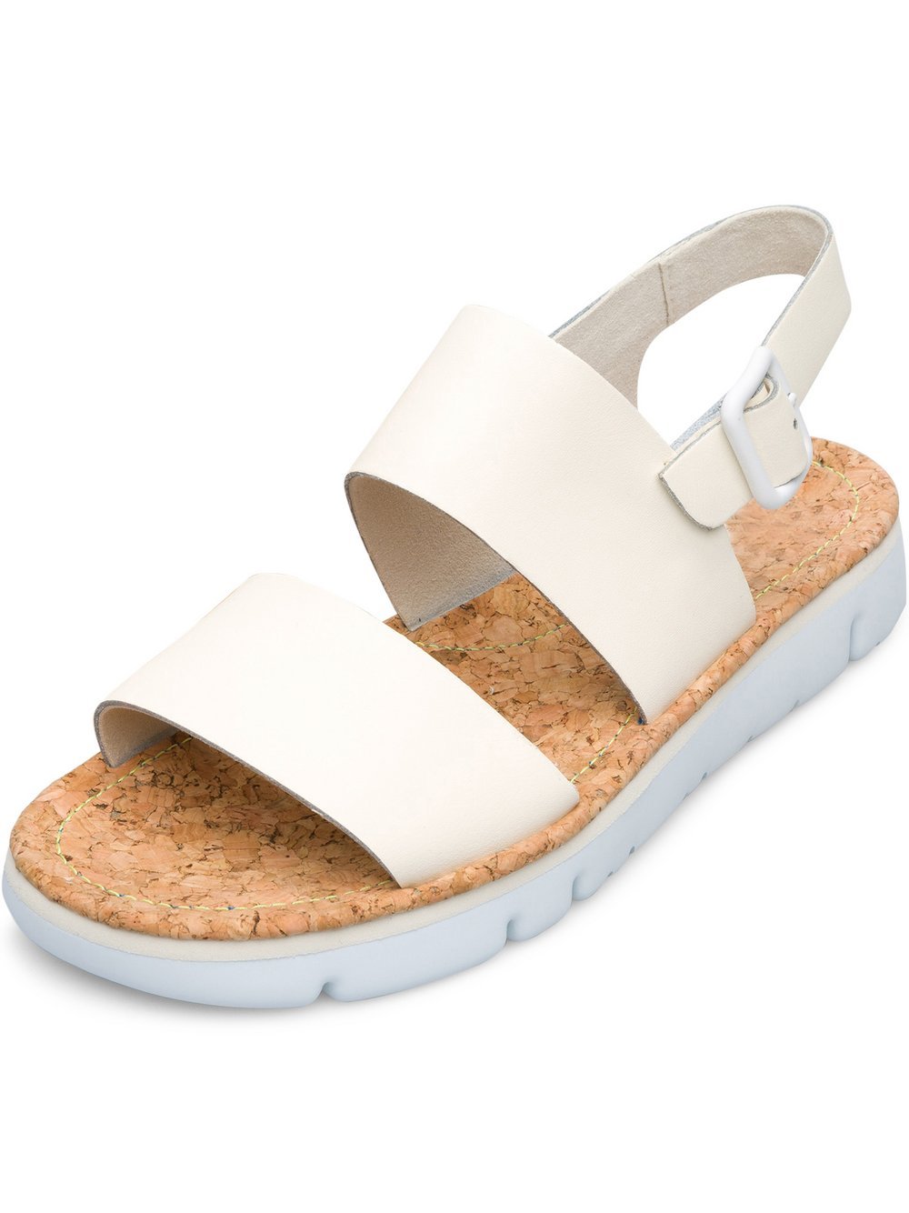 Camper Riemchensandalen Damen Leder beige, 36