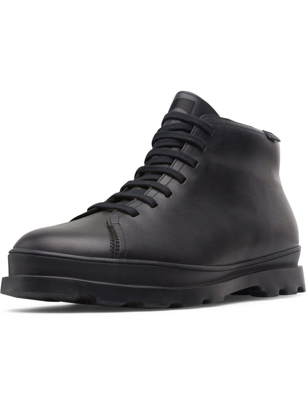 Camper Schnürstiefel Herren Leder schwarz, 40