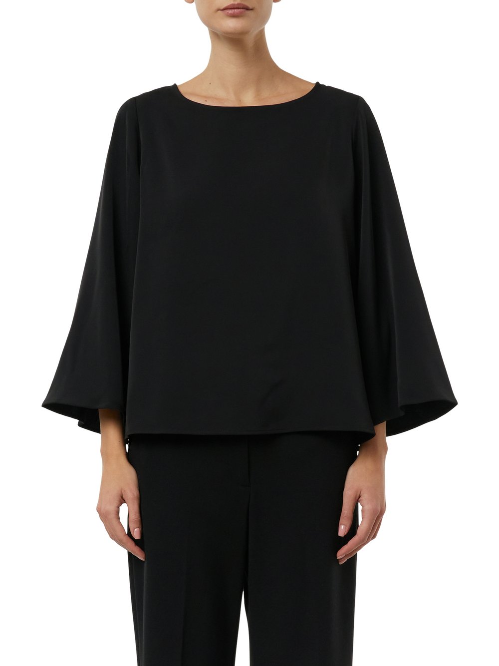 comma Blusenshirt Damen schwarz, 36