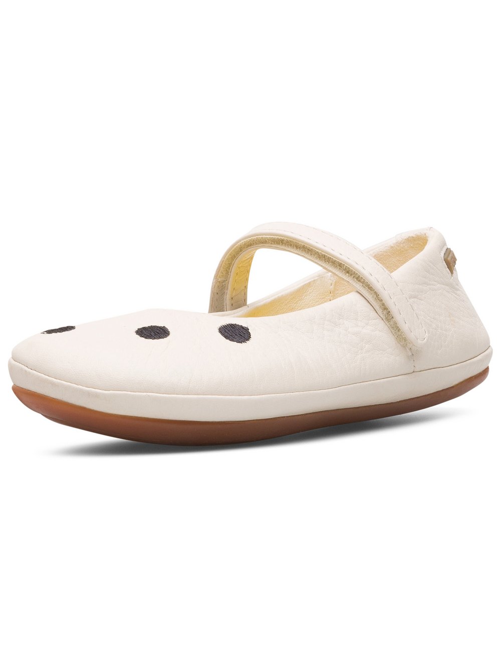 Camper Kids Ballerinas Mädchen Leder beige, 28