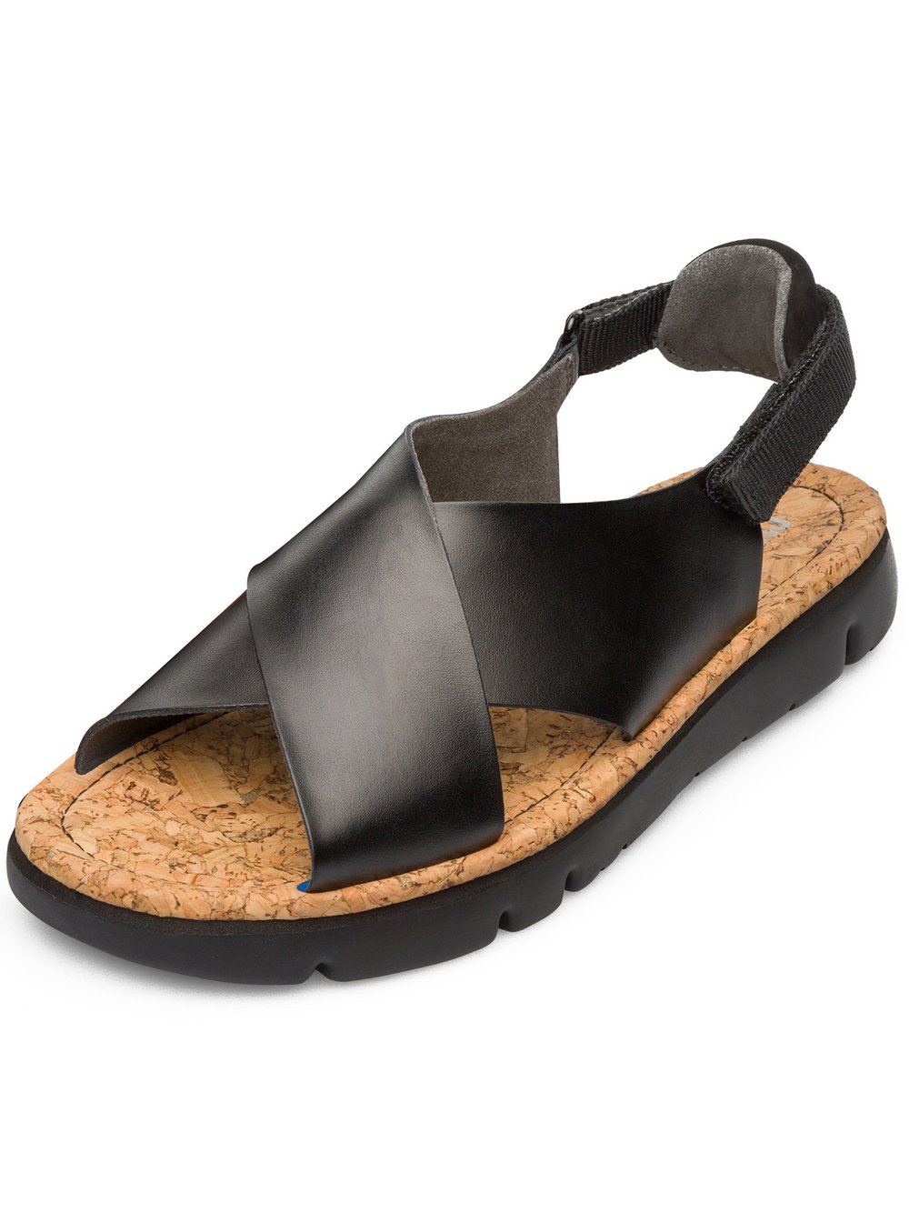 Camper Riemchensandalen Damen Leder schwarz, 36