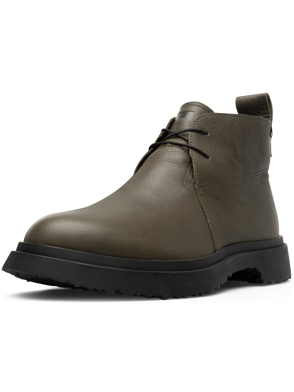 Camper Schnürstiefel Herren Leder grün, 40