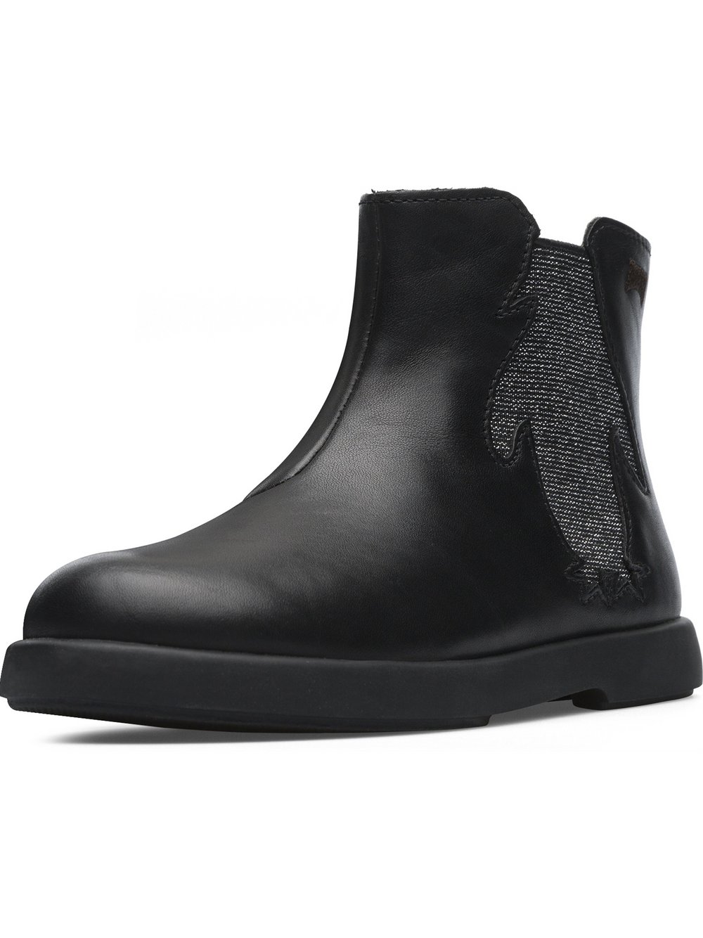 Camper Kids Stiefel Mädchen Leder schwarz, 28