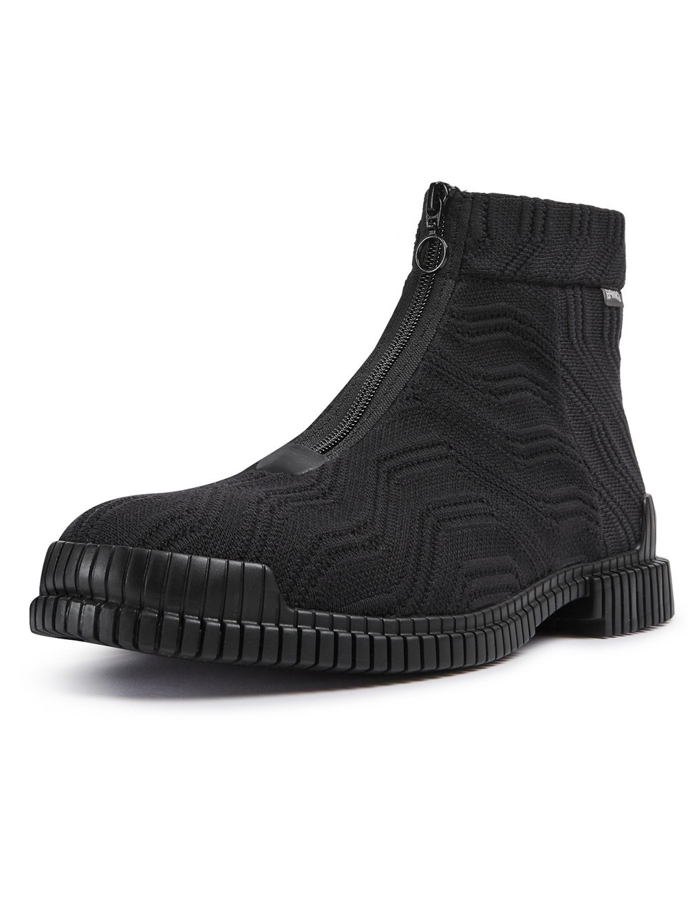 Camper Herren, Męskie Stiefeletten Herren Textil schwarz, 42