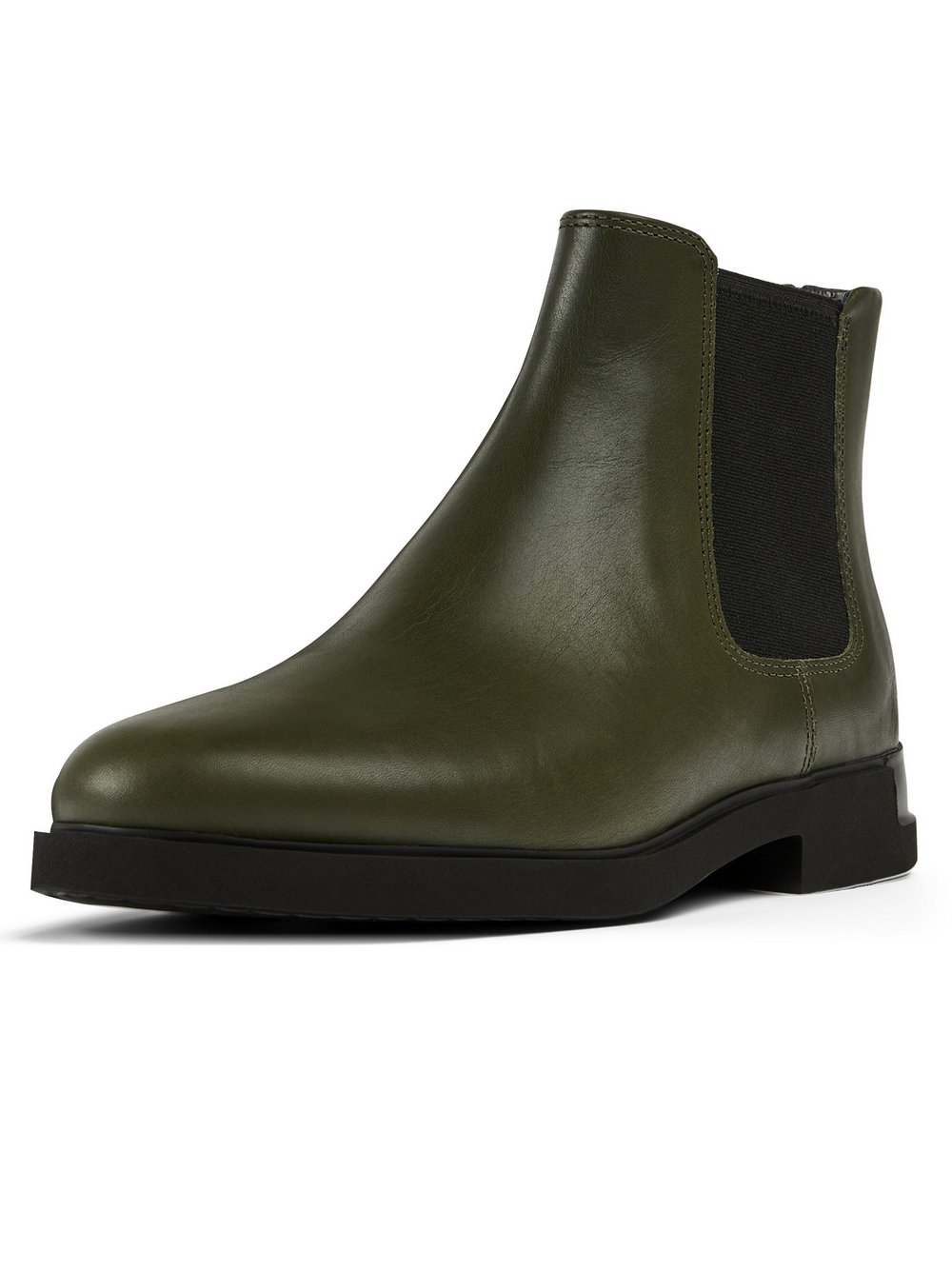 Camper Stiefeletten Damen Leder grün, 36