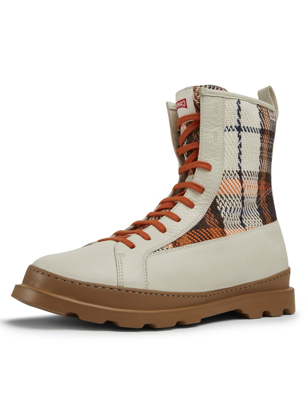 Camper Stiefeletten Herren Baumwolle weiß, 43