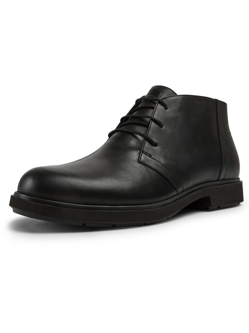 Camper Schnürstiefel Herren Leder schwarz, 39