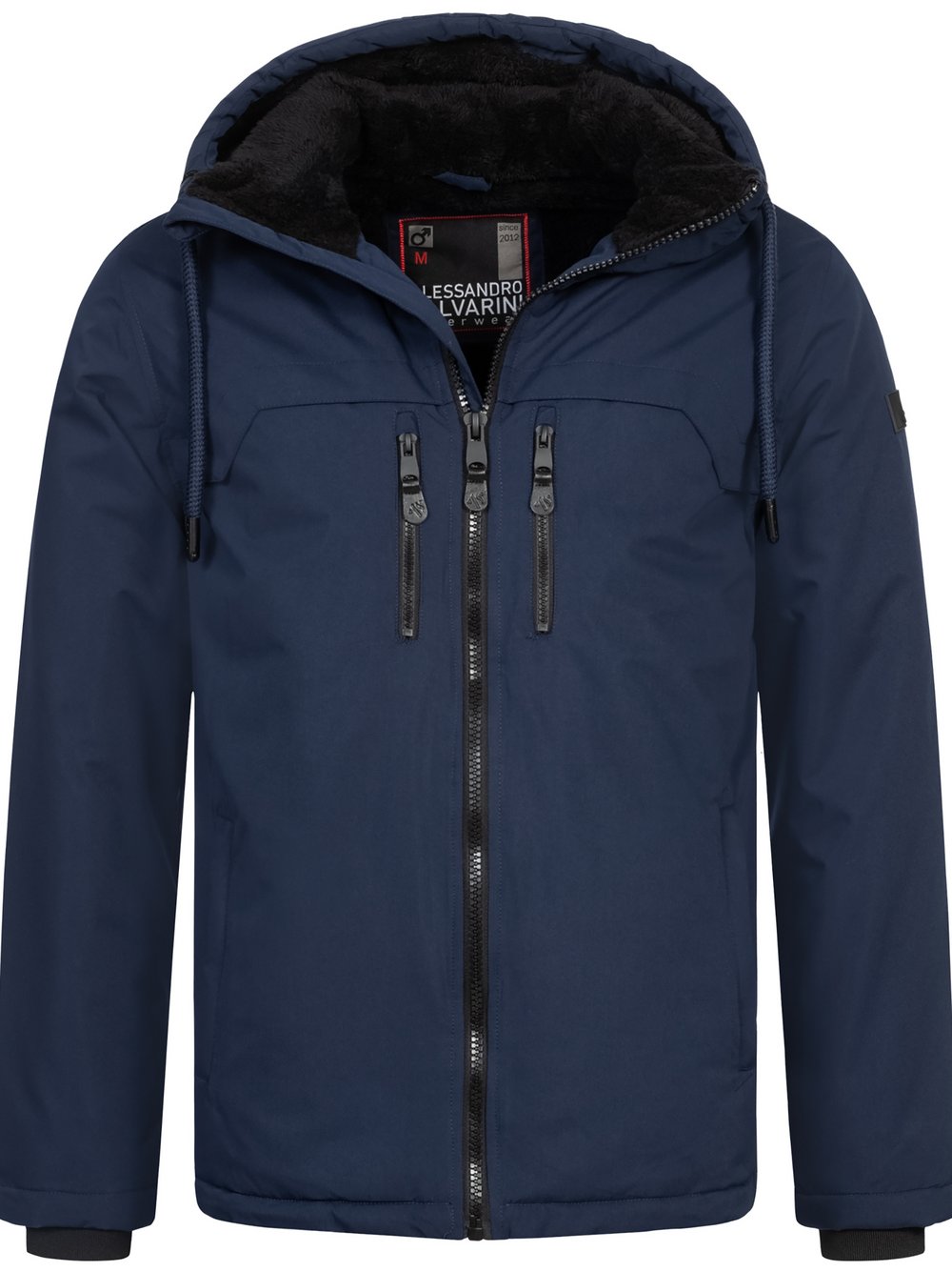 Alessandro Salvarini Winterjacke ASMori Herren blau, L