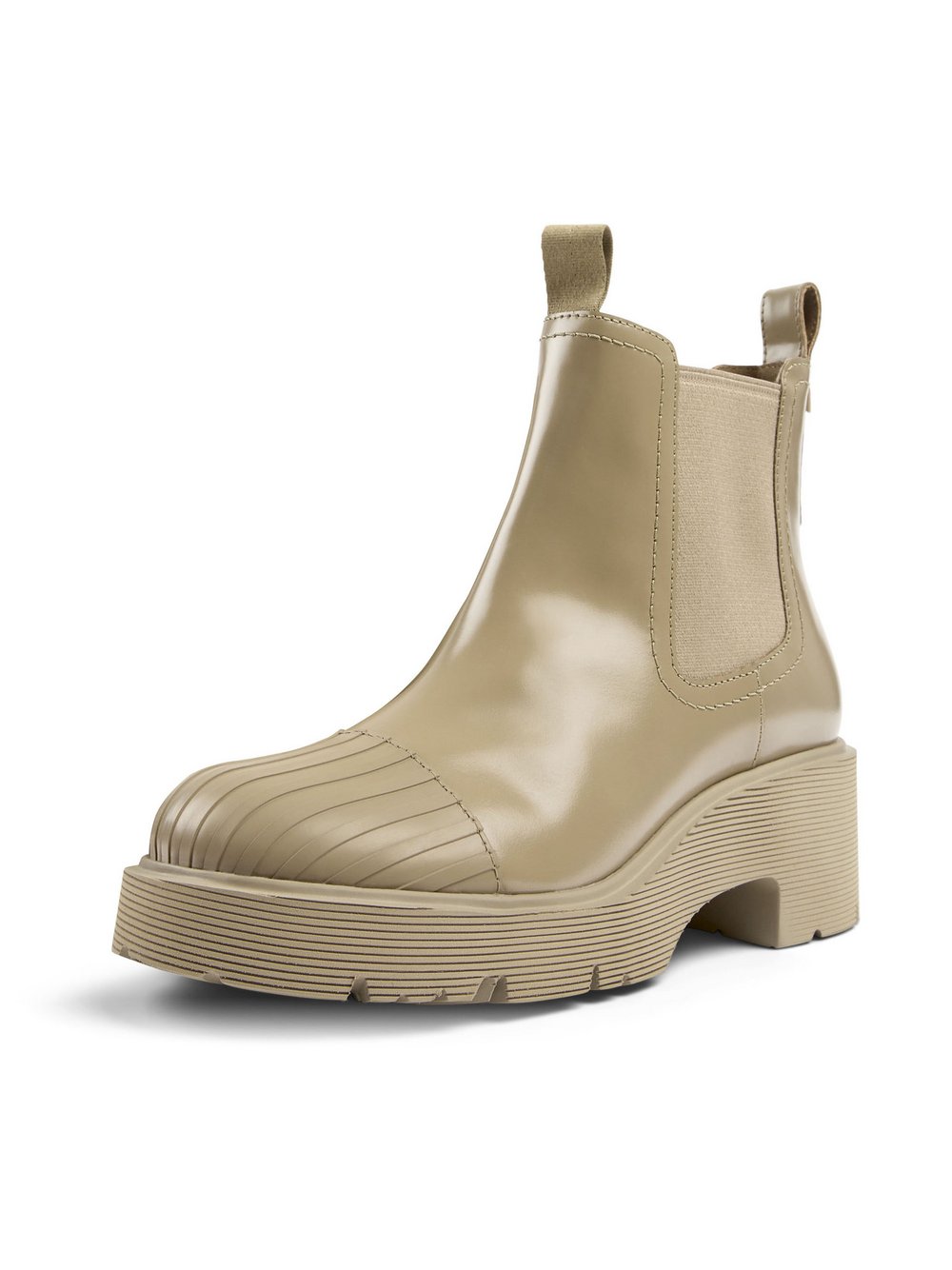 Camper Stiefeletten Damen Leder beige, 40