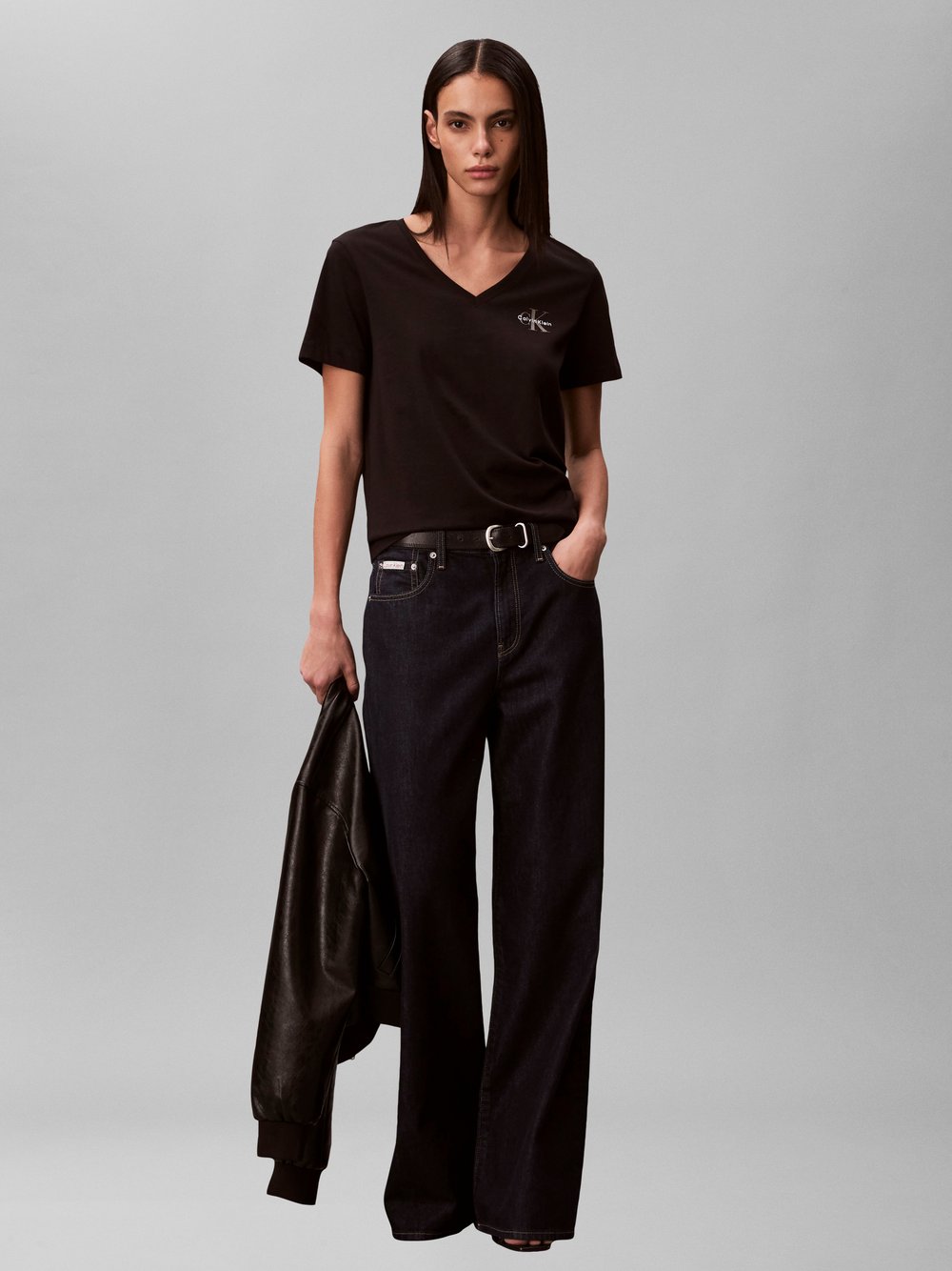 Thumbnail - Calvin Klein Jeans T-Shirt Damen Baumwolle mehrfarbig, L