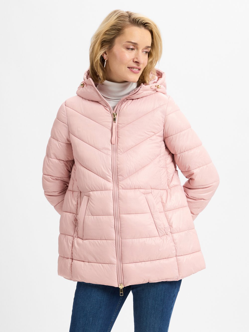 Rich & Royal Steppjacke Damen Polyamid rosa, 36