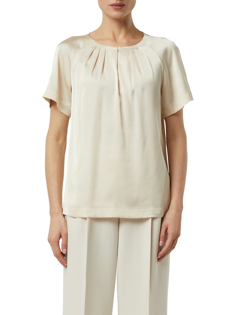 Thumbnail - comma Bluse Damen beige, 38