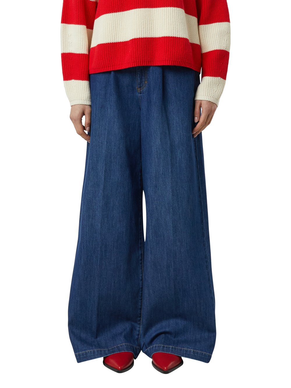 comma Jeans Damen Baumwolle blau, 48